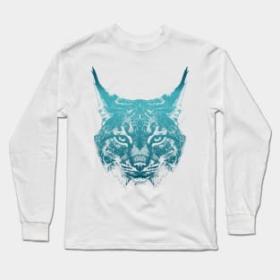 Lynx - Turquoise Long Sleeve T-Shirt